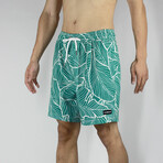 Breakdance Swim Shorts // Green (XL)