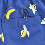 Banana Swim Shorts // Navy (M)