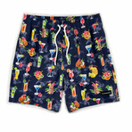Fiesta Swim Shorts // Navy (L)