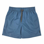 Barbados Swim Shorts // Dusty Blue (XL)