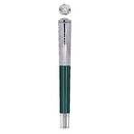 Rollerball Pen // Silver + Chrome + Green // VRS600623