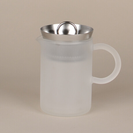 "No Press" Coffee & Tea Brewer // Frosted Glass