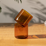 Amber Glasses // Set of 2