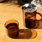 Amber Glasses // Set of 2