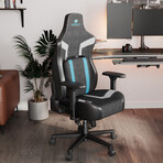 Python Fabric Gaming Chair (Blue)