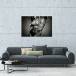 Art Photography Of Two Nude Lovers Print on Acrylic Glass // George Mayer (24"W x 16"H x 0.25"D)