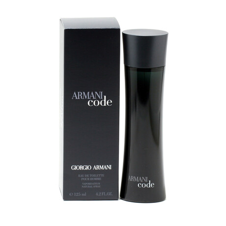Armani Black Code Men by Giorgio Armani EDT Spray // 4.2 oz