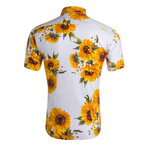 Sunflower Button-Up // White (L)