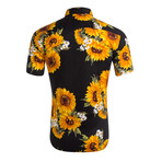 Sunflower Button-Up // Black (XS)