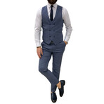 Mark 3-Piece Slim Fit Suit // Navy (Euro: 46)