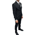 Marcus 2-Piece Slim Fit Suit // Black (Euro: 52)
