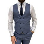 Mark 3-Piece Slim Fit Suit // Navy (Euro: 58)