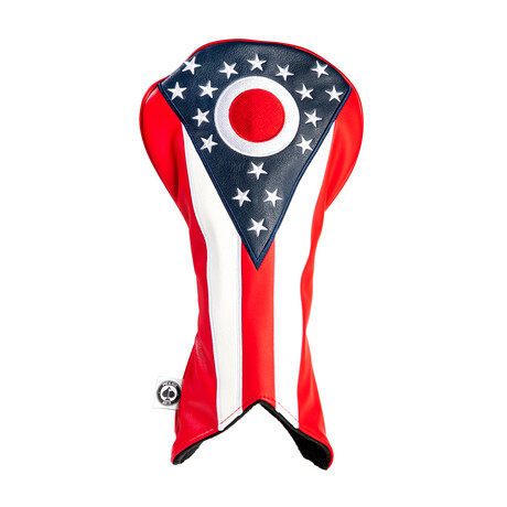 Ohio State Flag // Driver // Red + White + Blue