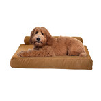 Bella True Orthopedic Dog Bed // Rust
