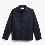 Men's Fusion Chore Coat // Navy Twill (XS)