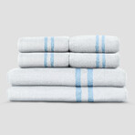 Smart Bath + Hand Towel Set // Polar White // 2 Bath Towels + 4 Hand Towels