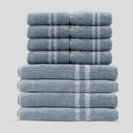 Smart Bath + Hand Towel Set // Royal Blue // 4 Bath Towels + 8 Hand Towels