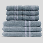 Smart Bath + Hand Towel Set // Royal Blue // 3 Bath Towels + 6 Hand Towels