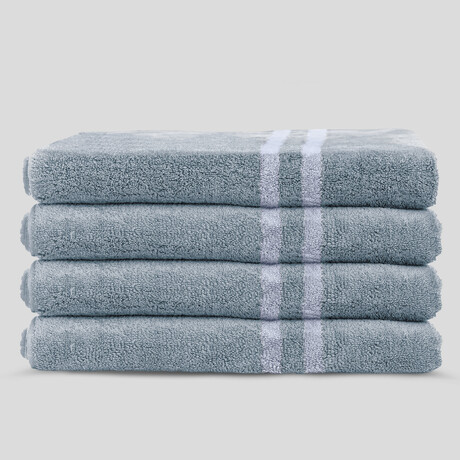 Smart Bath Towel // Royal Blue // Set of 4