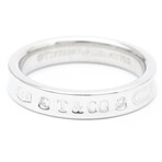 Tiffany & Co. // 18k White Gold 1837 Ring // Ring Size: 6.5 // Store Display