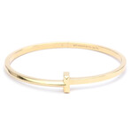 Tiffany & Co. // 18k Rose Gold T1 Hinged Bangle Bracelet // 6.49" // Store Display
