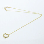 Tiffany & Co. // Elsa Peretti Open Heart Diamond Necklace // 16.14" // Store Display