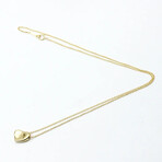 Tiffany & Co. // 18k Yellow Gold Elsa Peretti Heart Necklace // 16.14" // Store Display