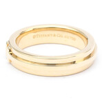 Tiffany & Co. // 18k Rose Gold T-TWO Narrow Ring // Ring Size: 5 // Store Display