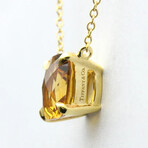 Tiffany & Co. // 18k Yellow Gold Sparkler Citrine Necklace // 15.94" // Store Display