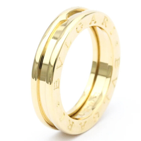 Bulgari // 18k Yellow Gold B-ZERO1 Ring // Ring Size: 6.5 // Store Display
