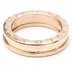 Bulgari // 18k Rose Gold B.zero1 Ring // Ring Size: 5.5 // Store Display