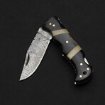 Damascus Folding Knife // 03