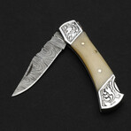 Damascus Folding Knife // 01
