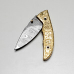 Damascus Folding Knife // 24