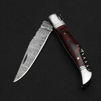 Damascus Folding Knife // 09