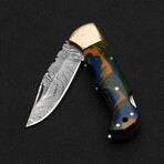 Damascus Folding Knife // 02