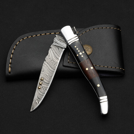 Damascus Folding Knife // 04