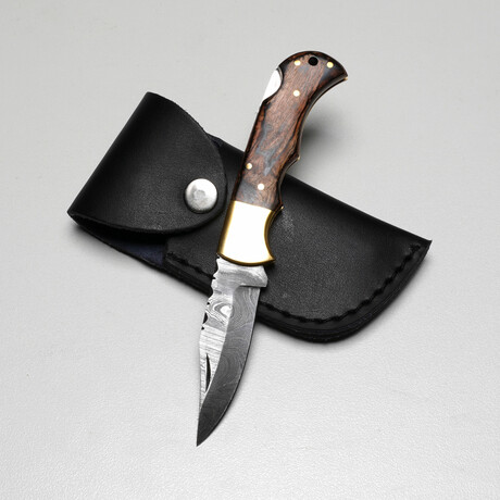 Damascus Folding Knife // 27