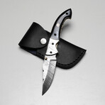 Damascus Folding Knife // 22