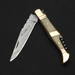 Damascus Folding Knife // 13