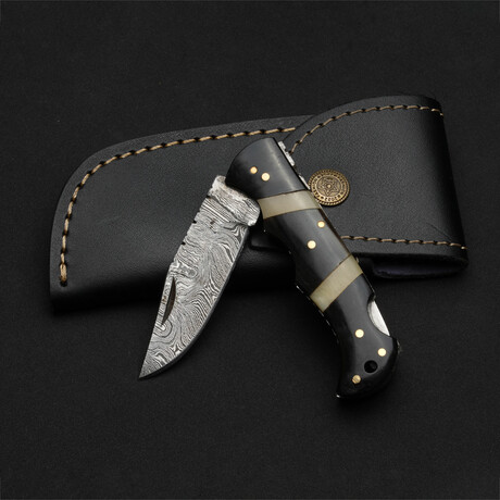 Damascus Folding Knife // 03