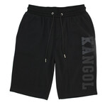 5K HD Fleece Shorts // Black (2XL)