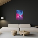 Let's Do Drugs Print on Acrylic Glass // Davansh Atry (16"W x 24"H x 0.25"D)