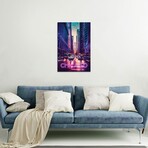 Chicago Print on Acrylic Glass // Donnie Art (16"W x 24"H x 0.25"D)