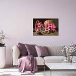 Carpe Noctem Print on Acrylic Glass // Ink & Drop (24"W x 16"H x 0.25"D)