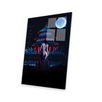 Night Swim Print on Acrylic Glass // Gab Fernando (16"W x 24"H x 0.25"D)