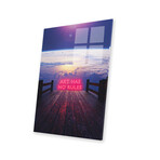 Breakthrough Print on Acrylic Glass // Davansh Atry (16"W x 24"H x 0.25"D)