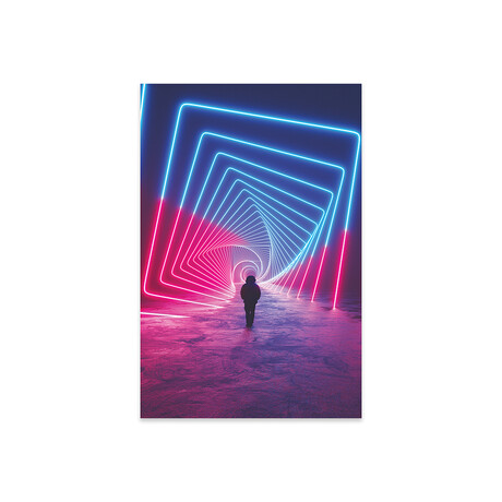 Let's Do Drugs Print on Acrylic Glass // Davansh Atry (16"W x 24"H x 0.25"D)