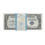 1935 E $ 1 Silver Certificate Pack With 4 Star Notes # 501 - 600