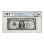 1928 $ 1 Silver Certificates Graded 62 PPQ